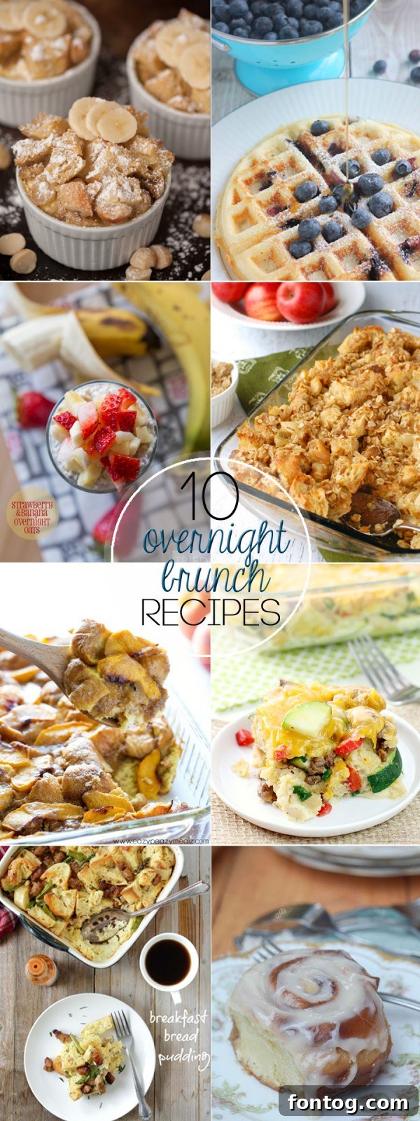 10 Overnight Brunch Recipes for easy mornings