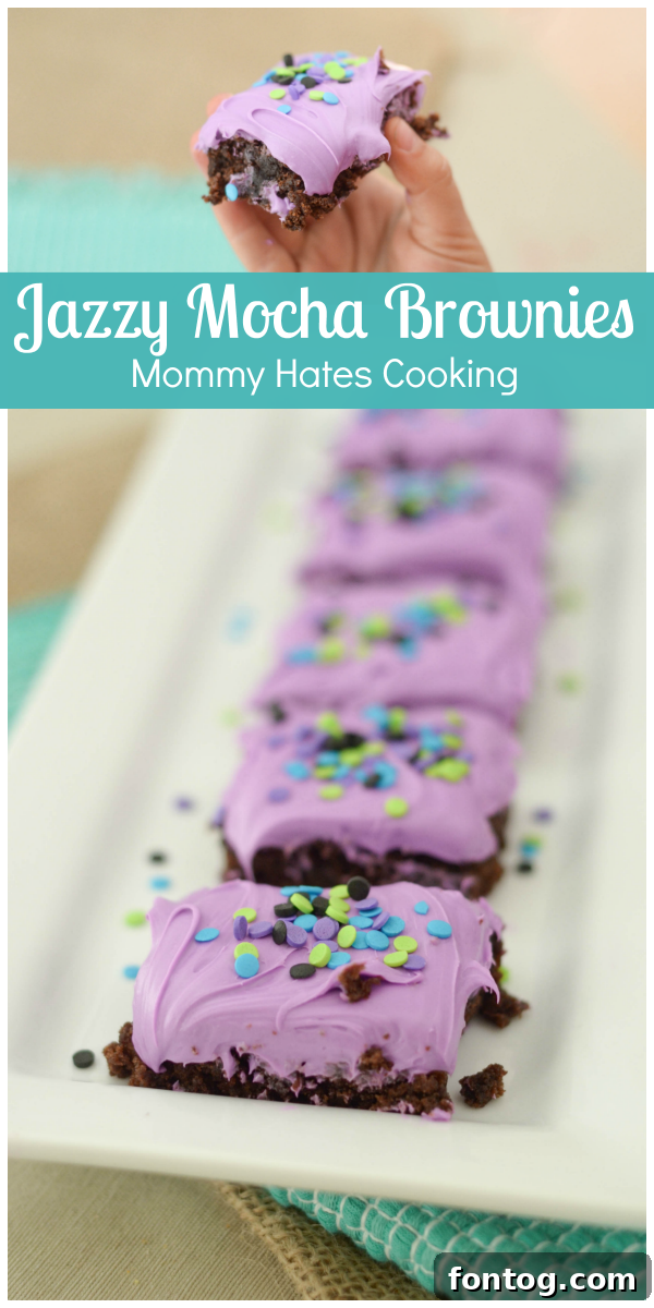 Jazzy Mocha Brownies #MixUpAMoment #ad 