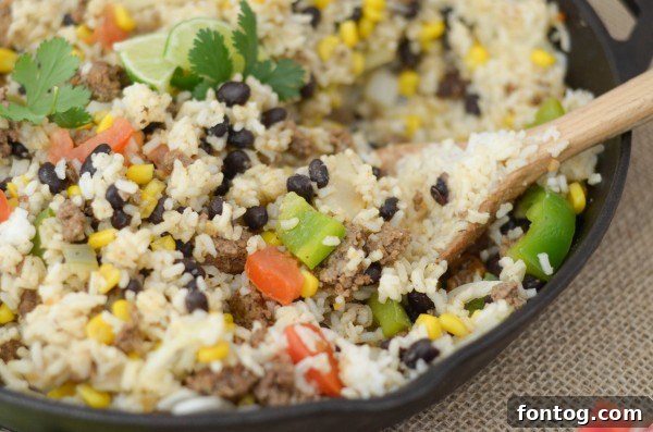 Mexican Rice Casserole stored in an airtight container, ready for easy reheating and meal prep.