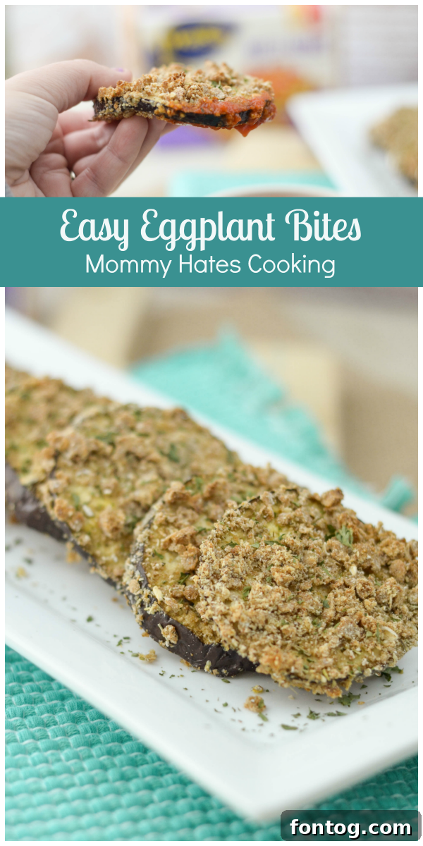 Easy Eggplant Bites Recipe with Wasa Crackers