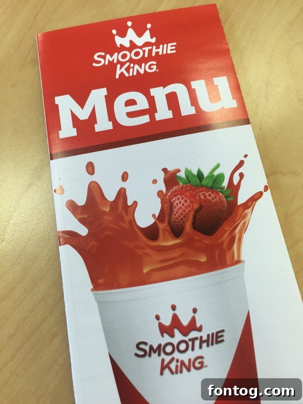 A refreshing green smoothie from Smoothie King, perfect for healthy eating and #BlendMoreVeggies.