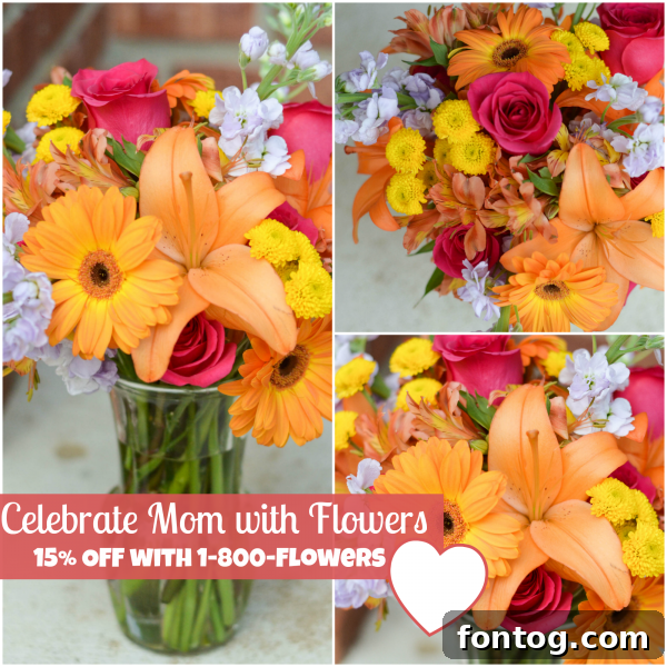 Celebrate Mom with 1800Flowers: Stunning Floral Arrangements