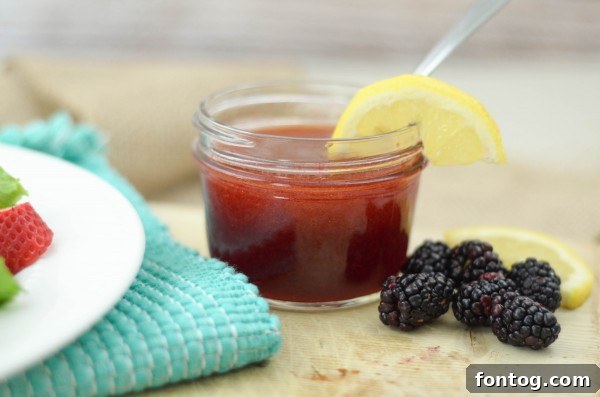 Blackberry Vinaigrette Dressing