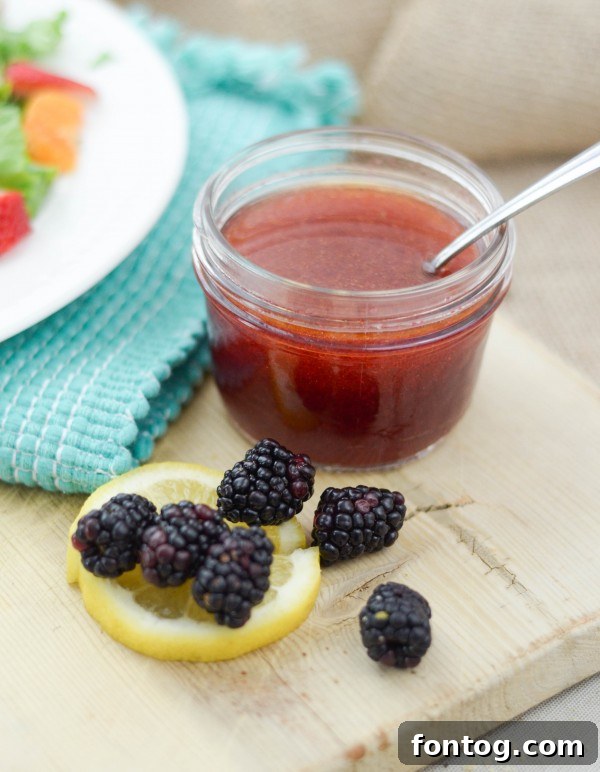Blackberry Vinaigrette Dressing