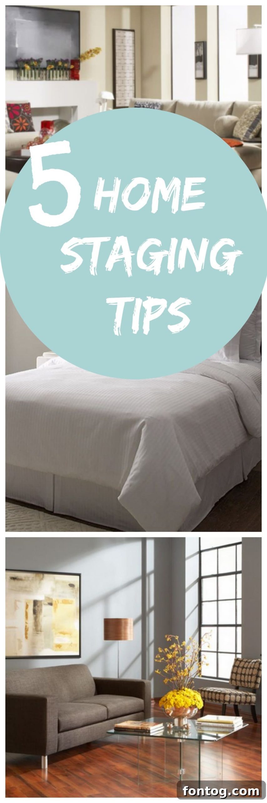 Home Staging Tips to Sell Your House Fast with CORT Furniture Rental