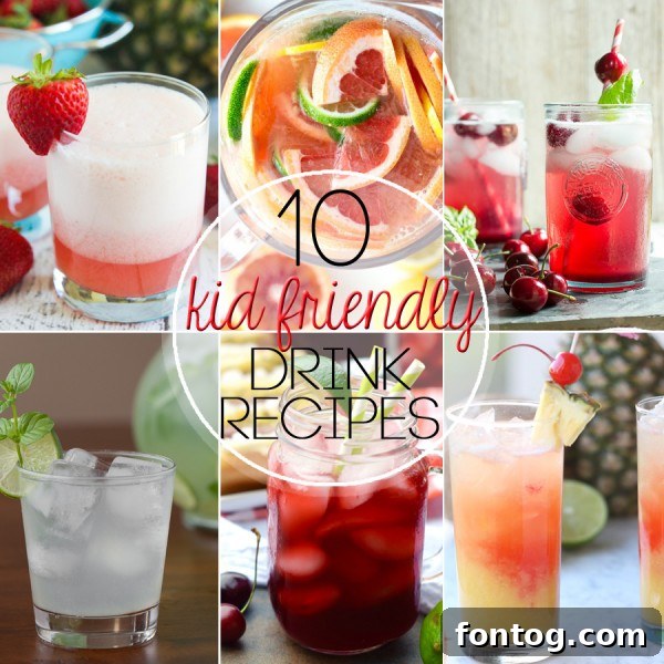 Top 10 Kid-Friendly Summer Drinks for Your Family