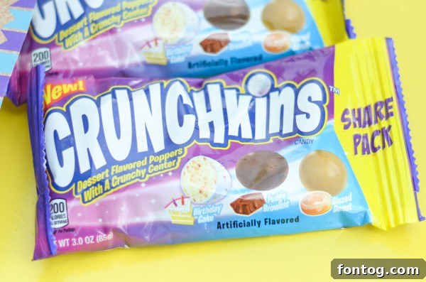 Crunchkins Dessert Poppers: Perfect for summer treats and end-of-school gifts.
