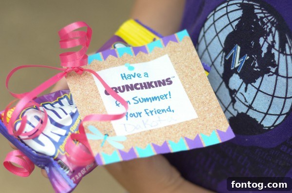 Kids love Crunchkins: The perfect blend of creamy and crunchy textures.