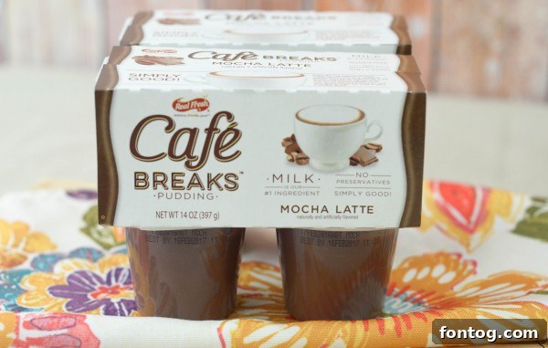 Café Breaks Pudding Parfait #LoveCafeBreaks #ad 