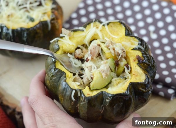 Golden Harvest Squash 4 Three halves of Stuffed Acorn Squash garnished with herbs