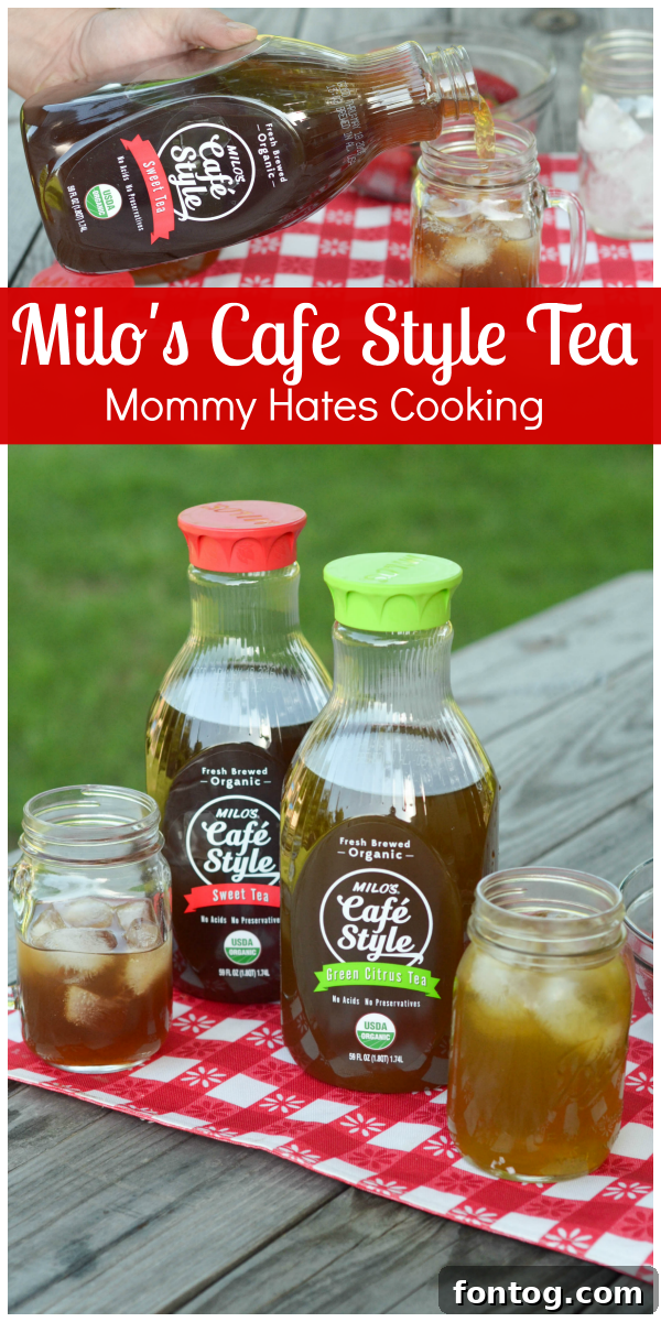 Summer Cookouts with Milo's Cafe Style Tea #TastetheMilosDifference #PMedia #ad