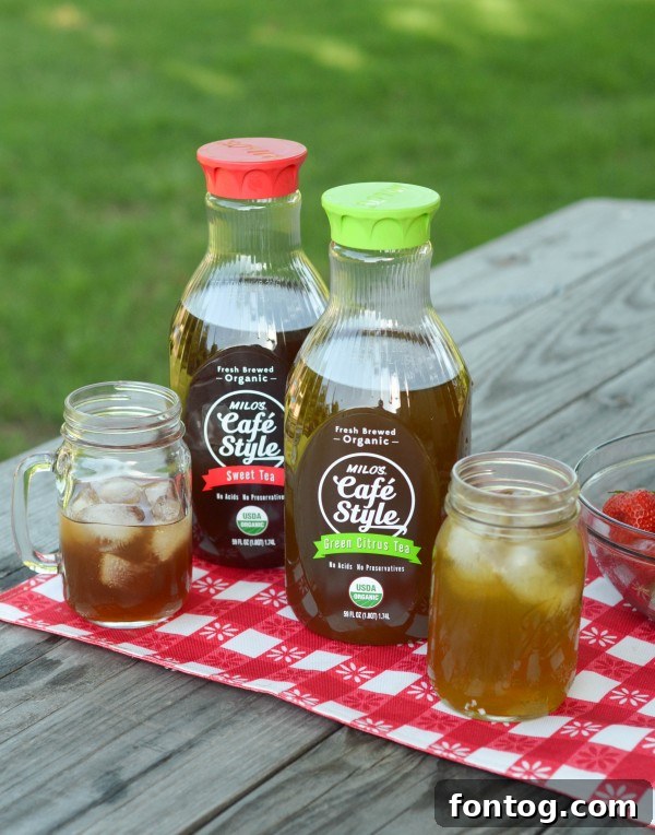 Summer Cookouts with Milo's Cafe Style Tea #TastetheMilosDifference #PMedia #ad