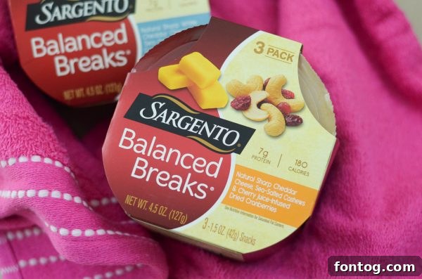 Summer Fuel with Sargento Balanced Breaks for active families
