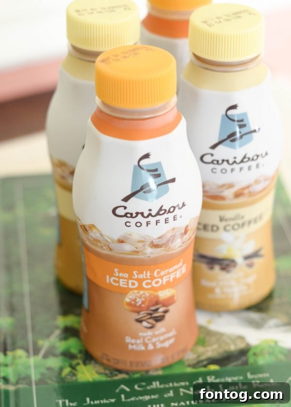Enjoying Caribou Premium Iced Coffee: A Moment of Calm