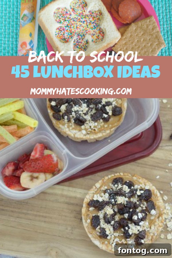 45 Smart & Simple School Lunch Ideas 11 45 BACK TO SCHOOL LUNCHBOX IDEAS