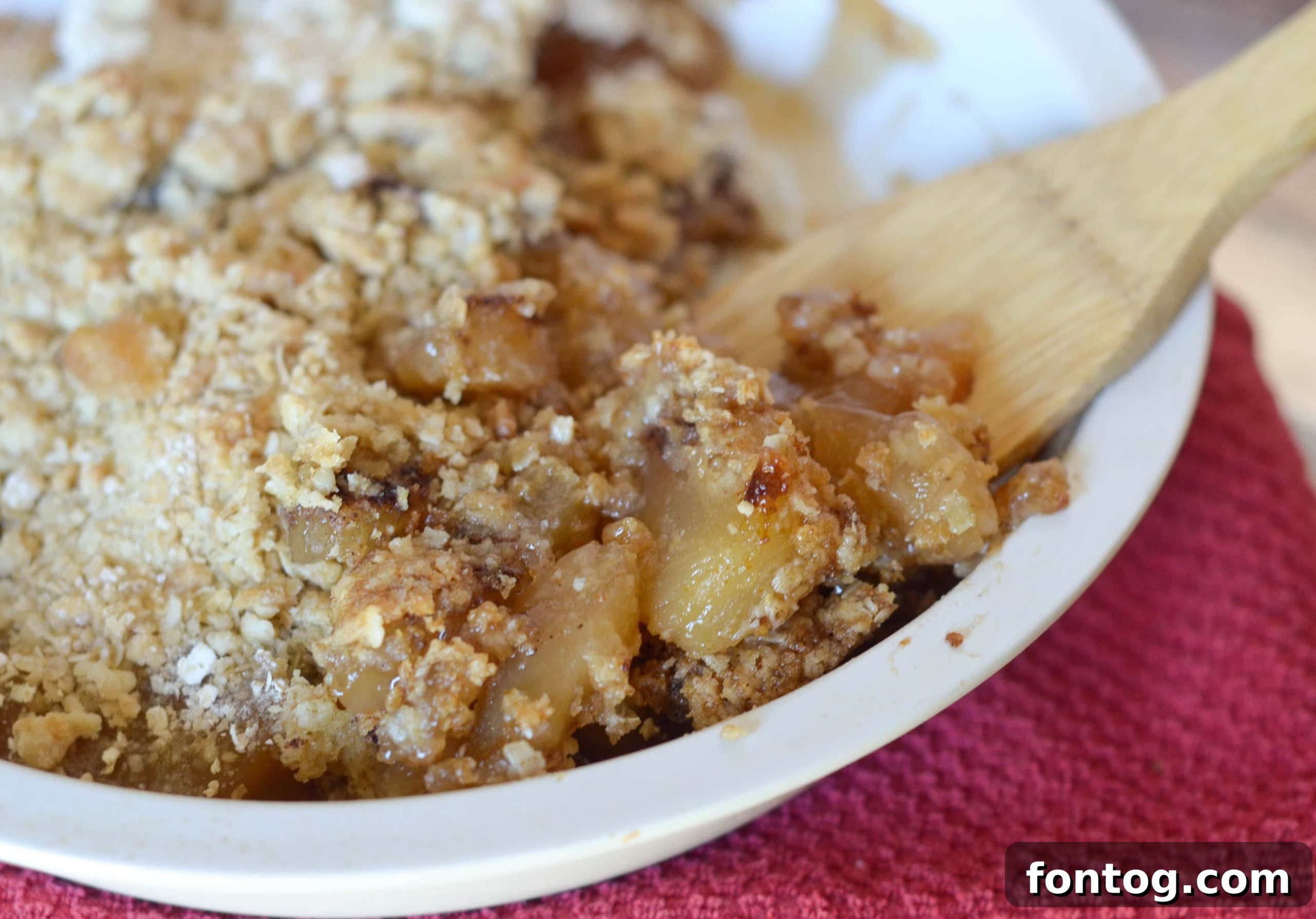 Gluten-Free Caramel Apple Crisp