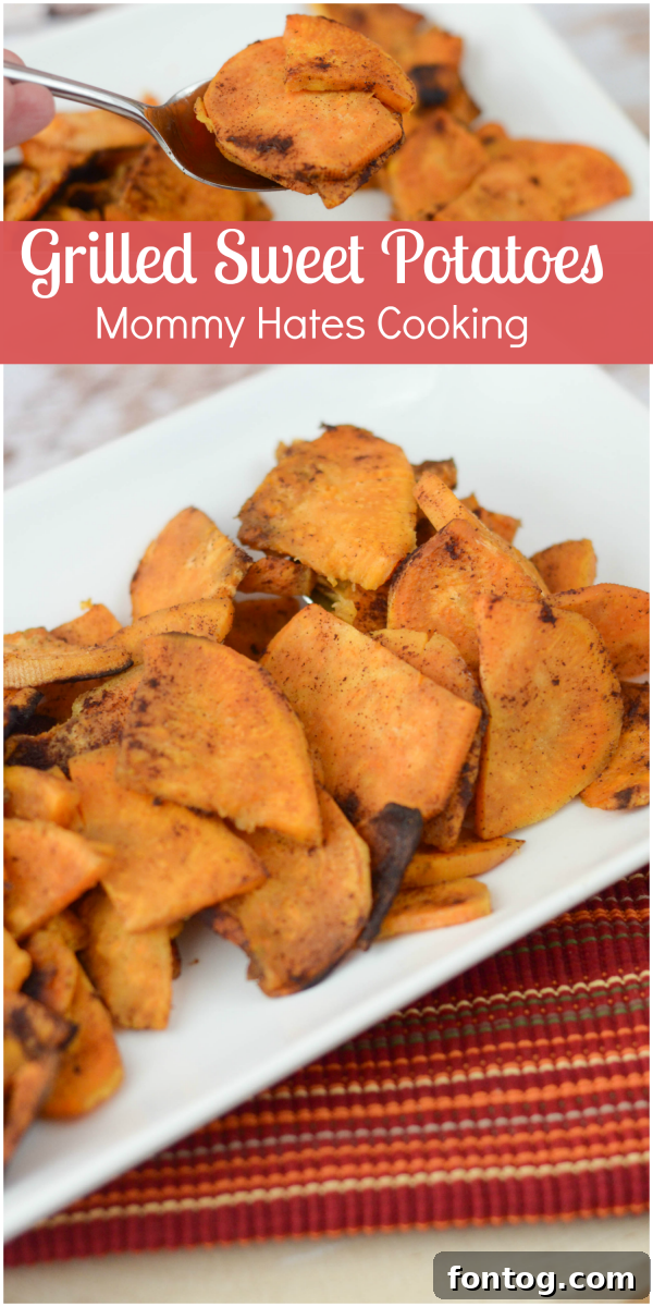 Grilled Sweet Potatoes hero shot