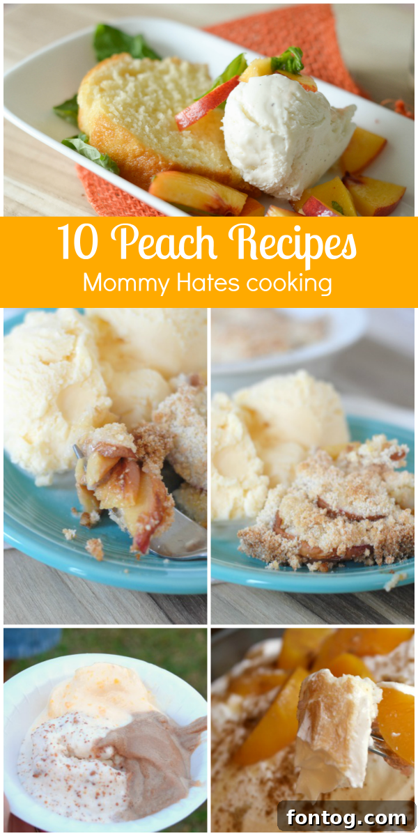 10 Delicious Peach Recipes