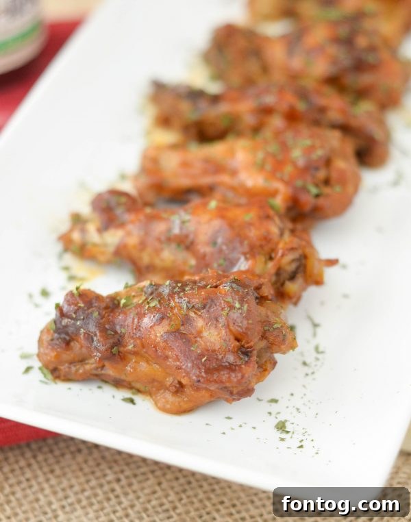 Slow Cooker Strawberry Jalapeno BBQ Wings 