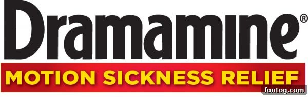 Dramamine logo, symbolizing trusted relief for motion sickness