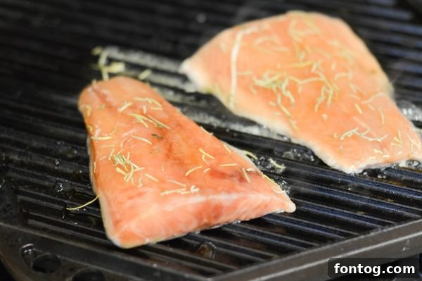 Maple Glazed Grilled Salmon - Seafood Benefits