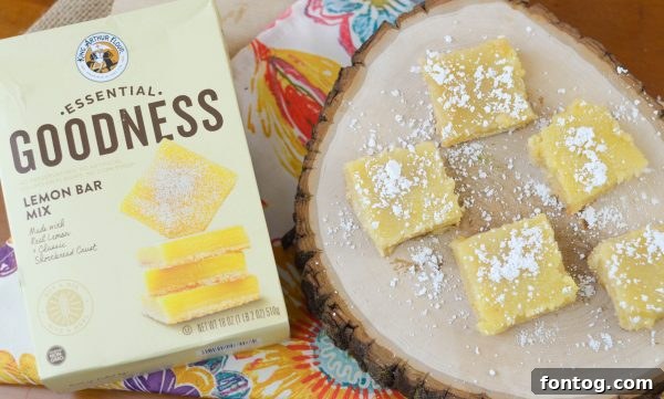 Close-up of a tray of freshly baked Old Fashioned Lemon Bars