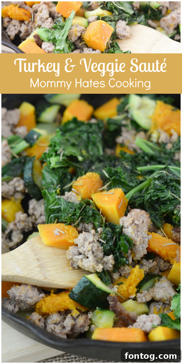 Flavorful Turkey and Seasonal Veggie Sauté for a Healthy Fall Meal