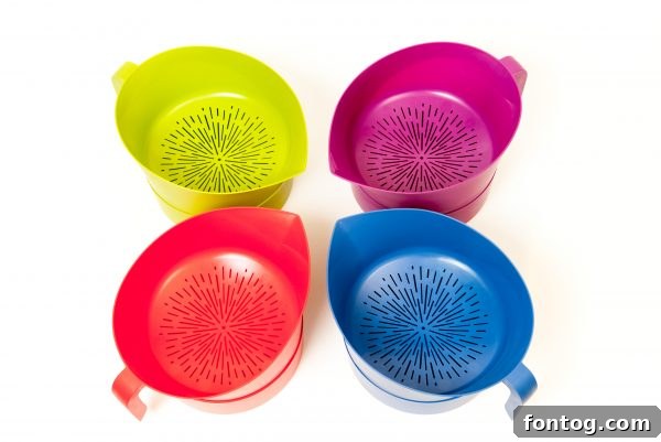 The Easy Greasy Strainer, a clever kitchen tool for separating fat from food.