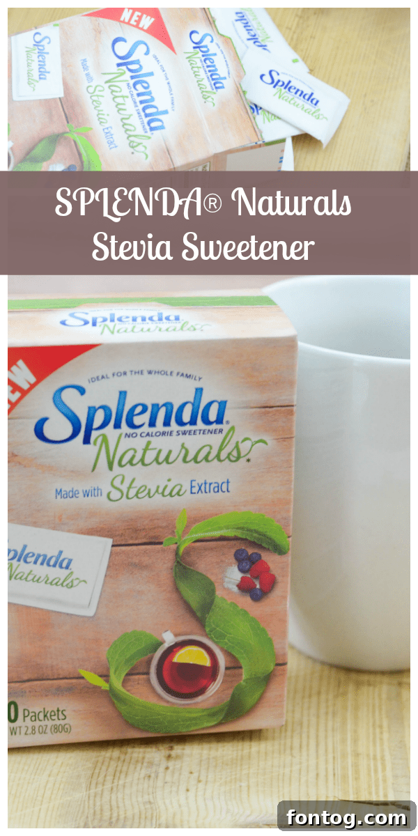 Kick Sugar: Your Path to a Healthier You 6 Splenda Naturals Hero Image - Your partner for sugar reduction