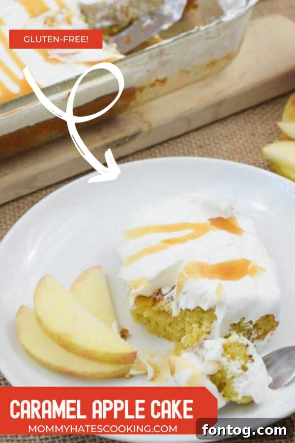 Caramel Apple Cake - perfect for autumn