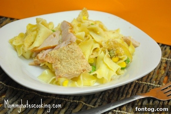 turkey noodle casserole