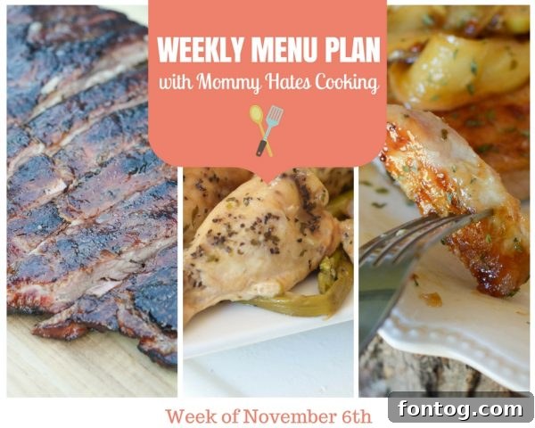 November Weekly Meal Plan with Seasonal Recipes and Holiday Prep Tips