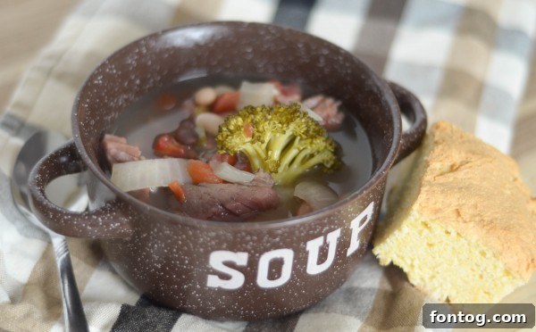 10 Genius Ideas for Thanksgiving Leftovers 4 Comforting Slow Cooker Ham and Bean Soup for Leftovers