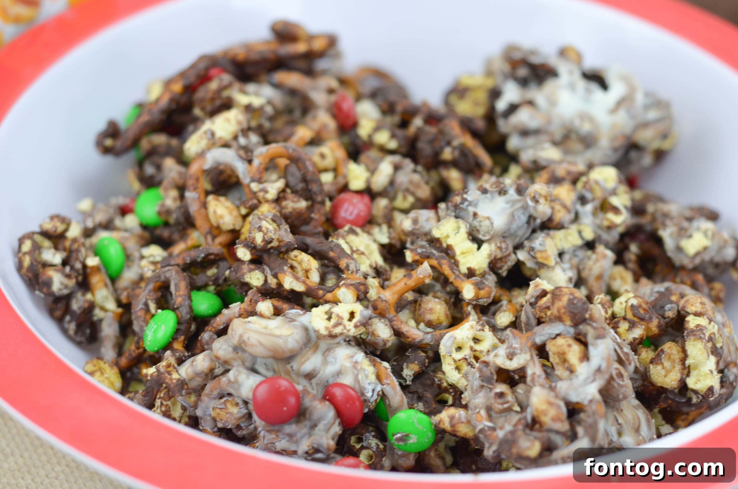 Chocolate Covered Party Mix