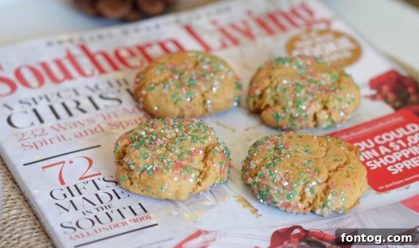 Close-up of delicious Spiced Molasses Drops, perfect for your gluten-free holiday baking. #MySouthernHoliday #ad