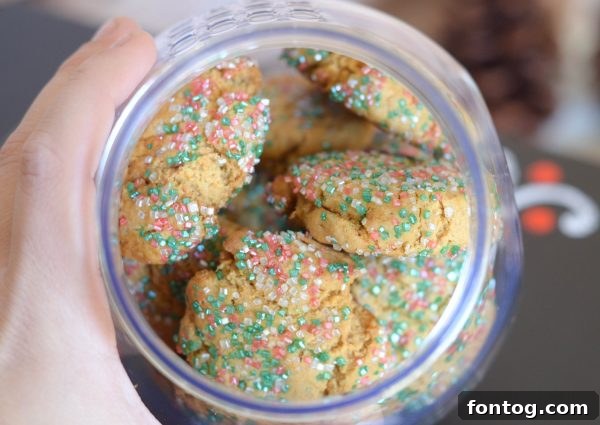 Beautifully presented Spiced Molasses Drops, perfect for sharing during the holidays. #MySouthernHoliday #ad