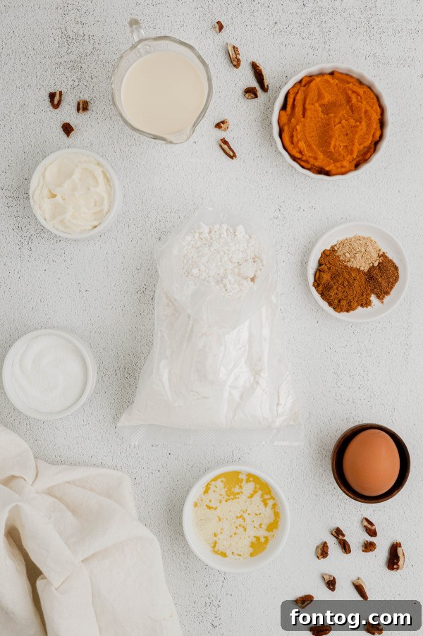 gluten free pumpkin pie cake ingredients