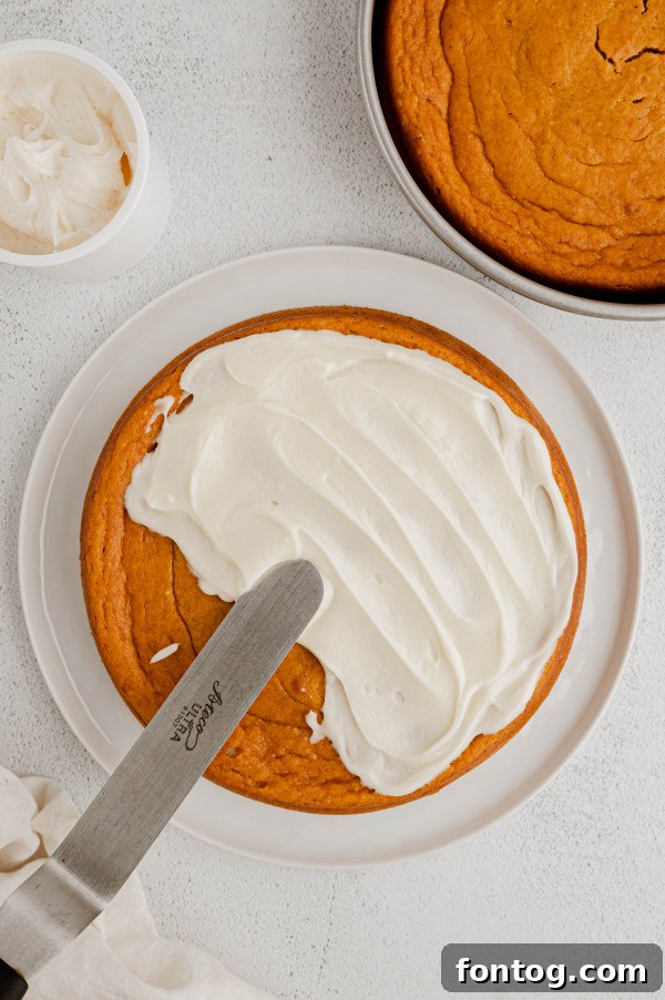 gluten free pumpkin pie cake process