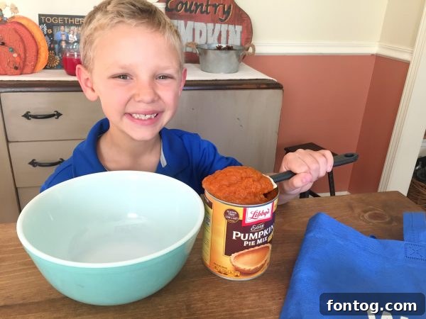 Family bonding over Thanksgiving meal preparation