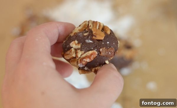 Bittersweet Chocolate Truffles #JustAddMagic #ad