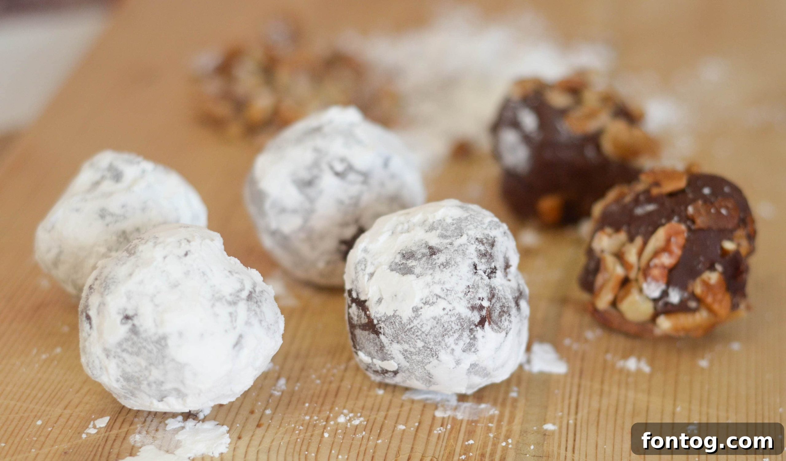 Magical Bittersweet Chocolate Truffles