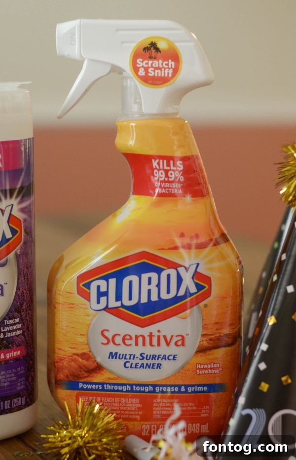 Clorox Scentiva for a healthy, happy home