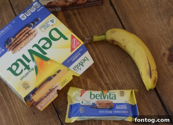 Variety of belVita Breakfast Biscuits on a plate