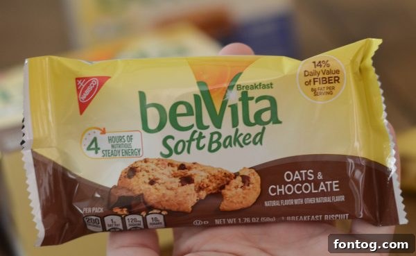 belVita Breakfast Biscuits and a coffee mug
