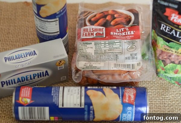 Savory Sausage and Pepper Pastries 3 Close-up of Sausage Pepper Rolls with bacon topping