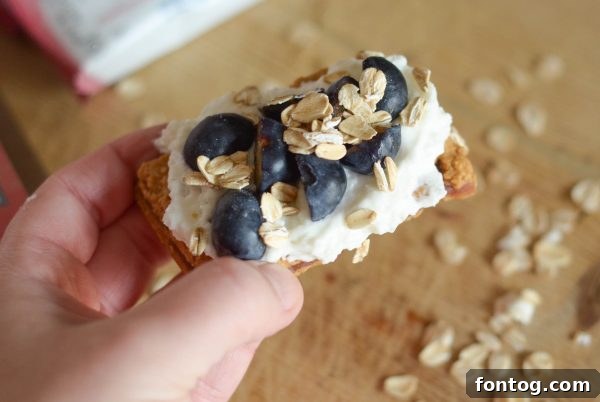 Healthy pantry staples including Van's Strawberry & Peanut Butter Sandwich Bars