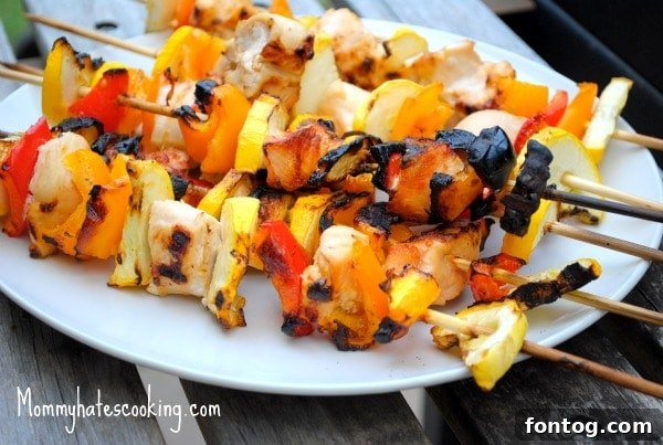 Chipotle Chicken Kabobs