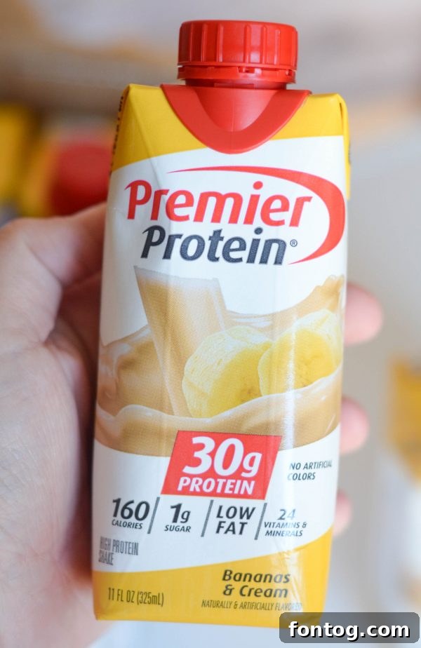 Premier Protein as a key part of a balanced diet and fitness journey