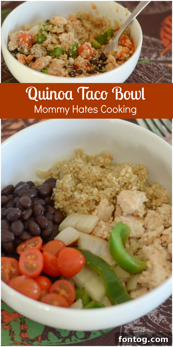 Quinoa Taco Power Bowls 2 Quinoa Taco Bowl: A Healthy and Flavorful Meal