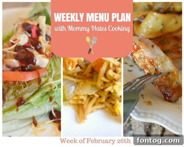 Weekly Menu Plan: Spring into Flavor with Easy Family Meals